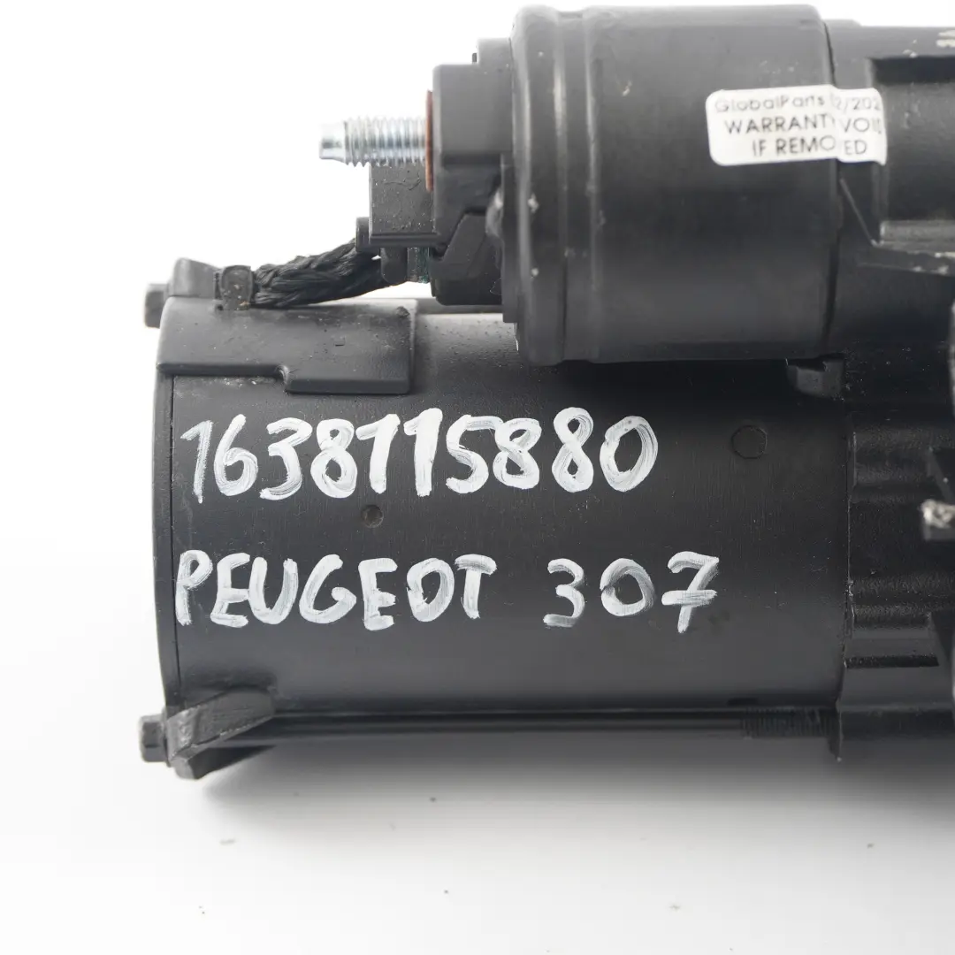 Peugeot 307 Citroen C4 C5 1.6 HDI Rozrusznik Silnika - SKU 1638115880 - Numer Części 1638115880