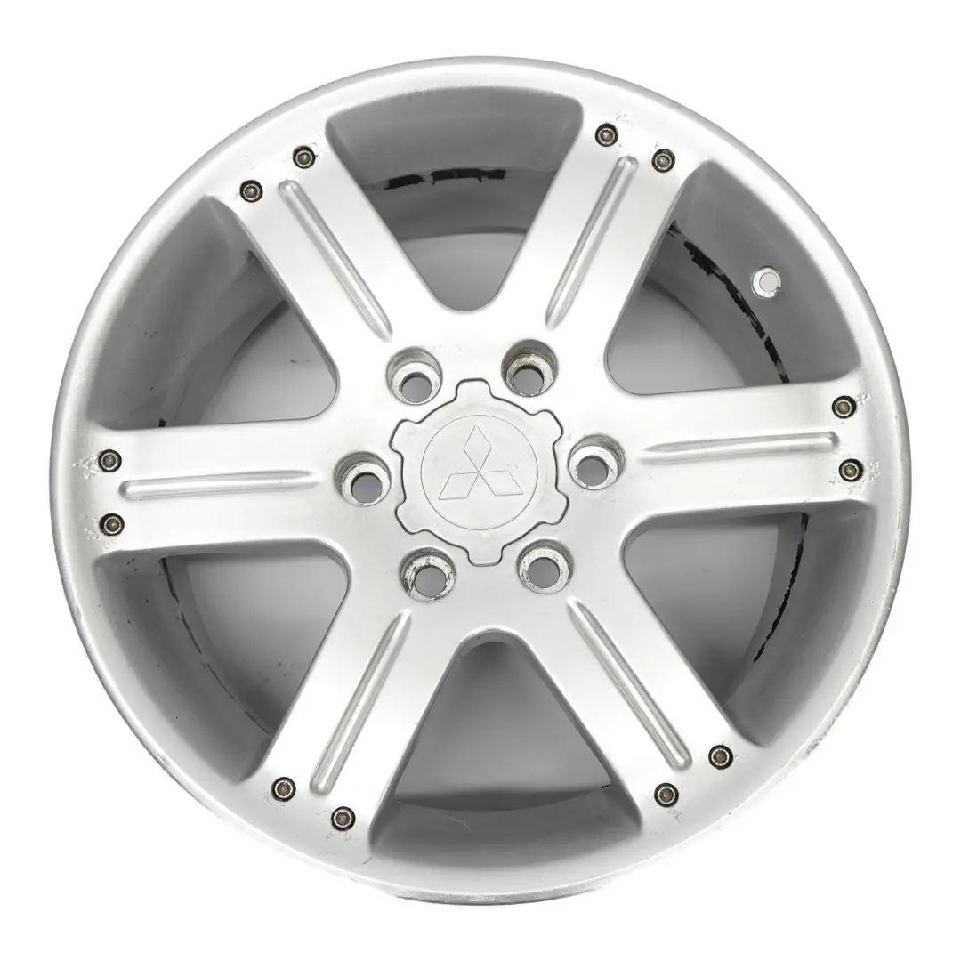 Mitsubishi Shogun Pajero Llanta de aleación plateada 18" ET:46 8.5J - SKU 16388546Z2-2 - Número de pieza 16388546Z2