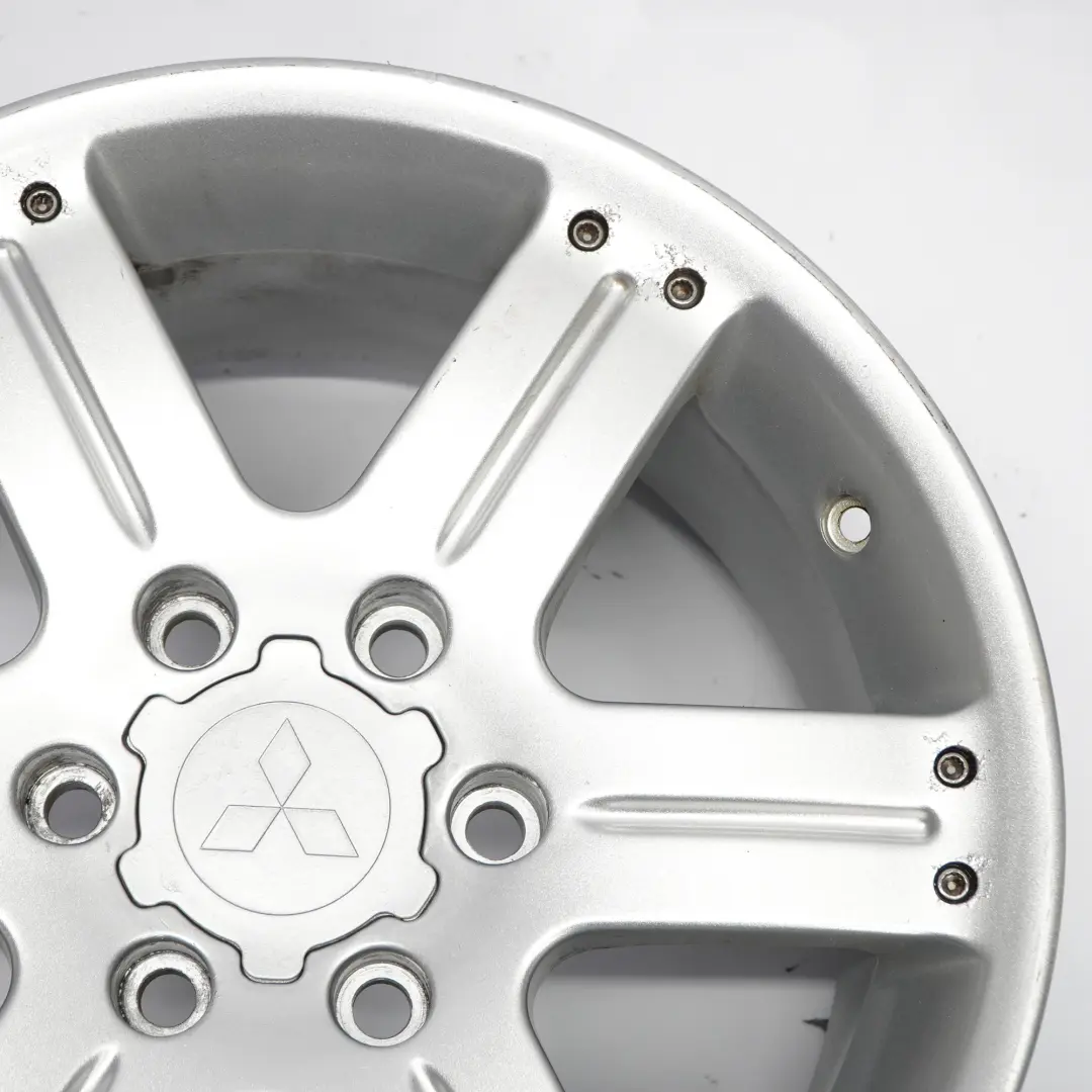 Mitsubishi Shogun Pajero Silver Alloy Wheel Rim 18" ET:46 8.5J - SKU 16388546Z2-3 - Part number 16388546Z2