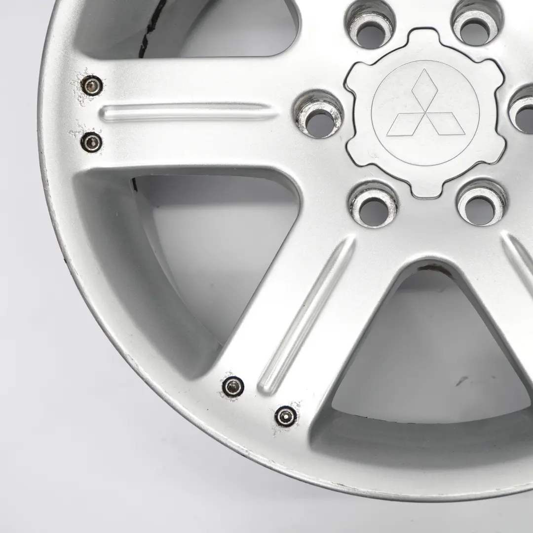 Mitsubishi Shogun Pajero Silver Alloy Wheel Rim 18" ET:46 8.5J - SKU 16388546Z2-3 - Part number 16388546Z2