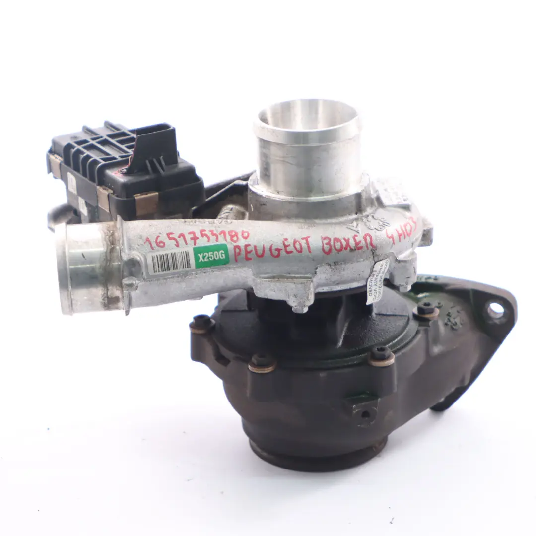 Citroen Jumper II 2.2 HDI 4H03 Turbolader Turbo für Peugeot Boxer mit Teilenummer 1651753180 Peugeot Boxer Citroen Jumper II 2.2 HDI 4H03 Turbolader Turbo - SKU 1651753180 - Teilenummer 1651753180