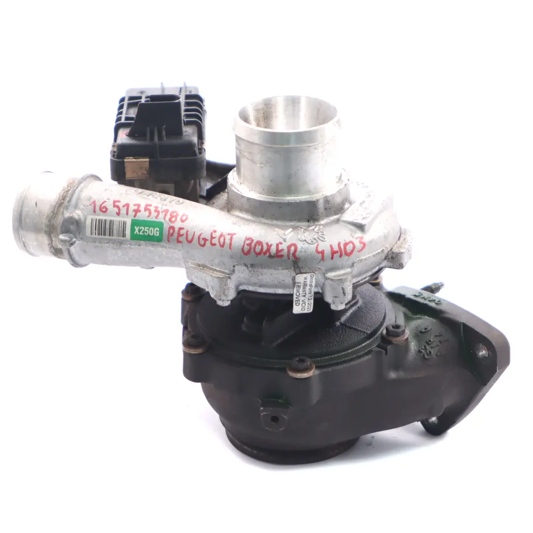 Jumper II 2.2 HDI 4H03 Turbocompresseur Turbo pour Peugeot Boxer Citroën à propos du numéro de pièce 1651753180 Peugeot Boxer Citroën Jumper II 2.2 HDI 4H03 Turbocompresseur Turbo - SKU 1651753180 - Numéro de pièce 1651753180