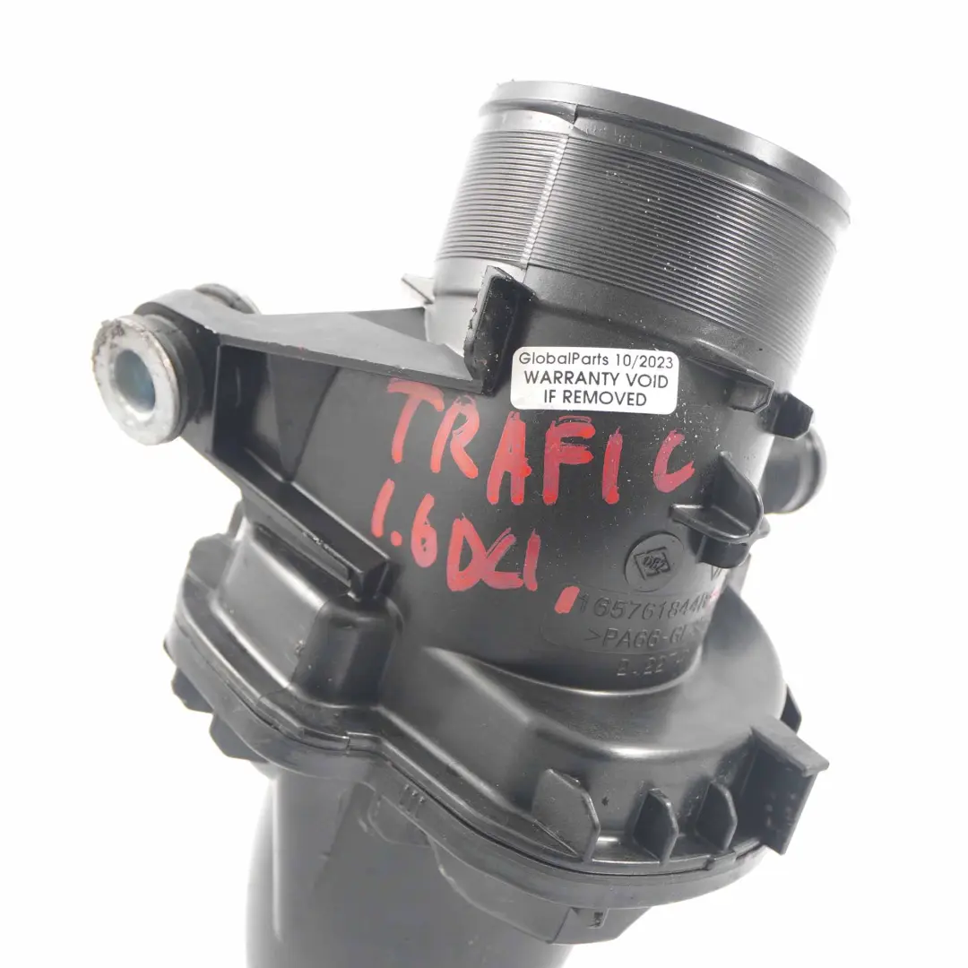 Intake Pipe Renault Trafic III Vauxhall Vivaro B Turbo Line Hose to Air with Part number 165761844R Air Intake Pipe Renault Trafic III Vauxhall Vivaro B Turbo Line Hose - SKU 165761844R - Part number 165761844R