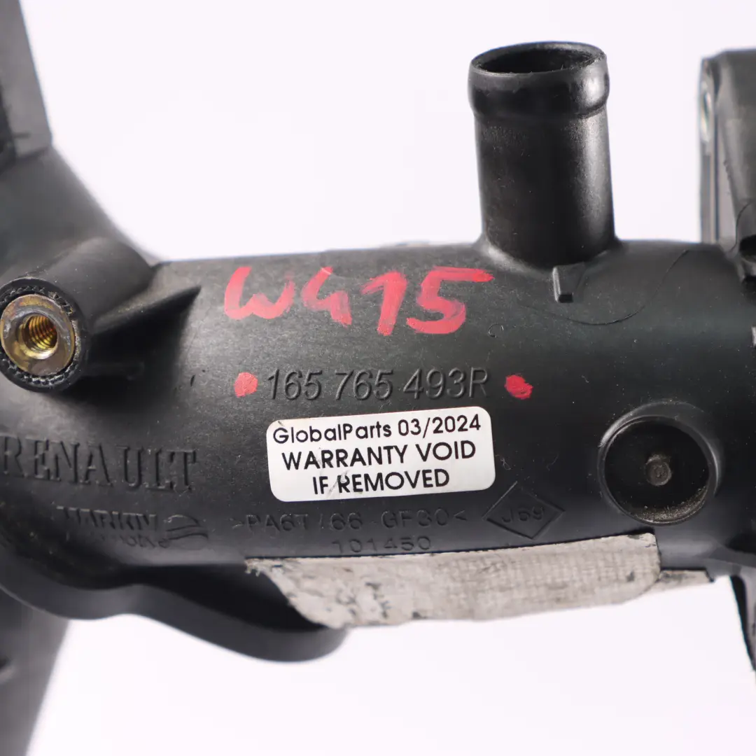 Renault Megane 1.5 Diesel Tubo Flessibile Di Aspirazione Dell'Aria - SKU 165765493R - Numero di parte 165765493R