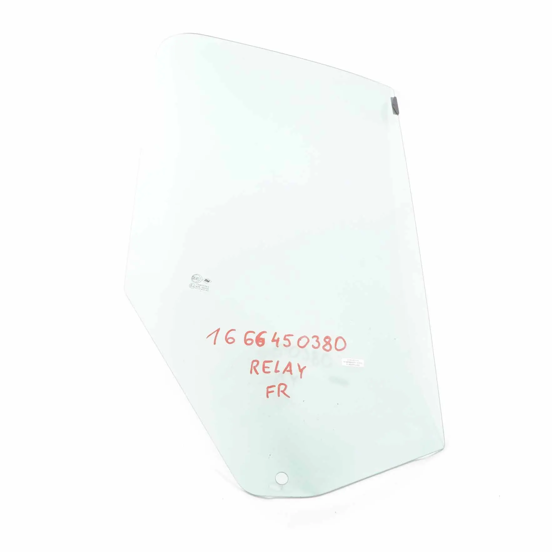 Finestrino laterale Fiat Ducato Peugeot Boxer Porta anteriore destra Vetro