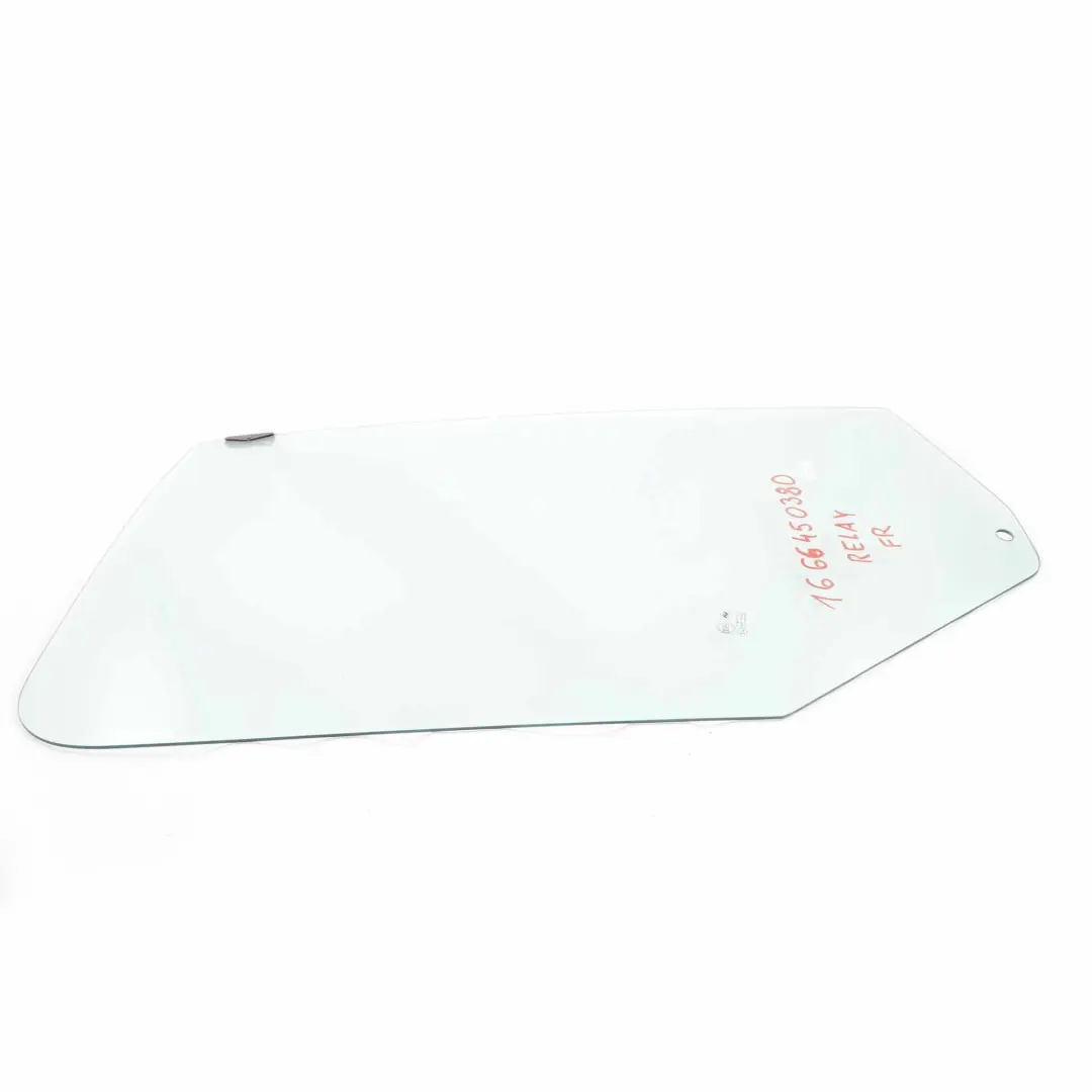  Side Window Citroen Relay Peugeot Boxer Door Front Right O/S Glass - SKU 1666450380 - Part number 1666450380