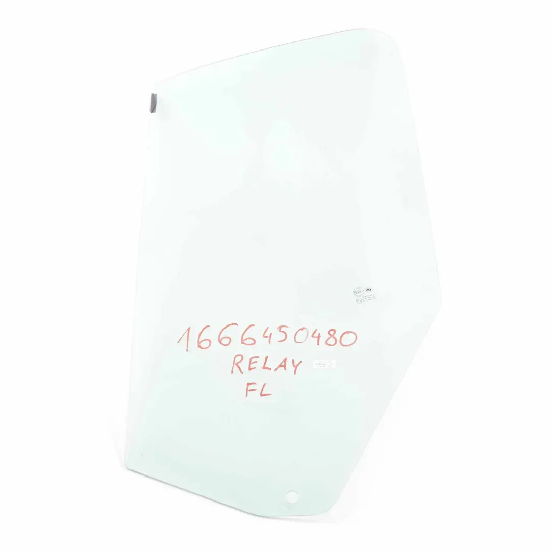 Finestrino laterale Fiat Ducato Peugeot Boxer Porta anteriore sinistra Vetro per con numero di parte 1666450480 Finestrino laterale Fiat Ducato Peugeot Boxer Porta anteriore sinistra Vetro - SKU 1666450480 - Numero di parte 1666450480