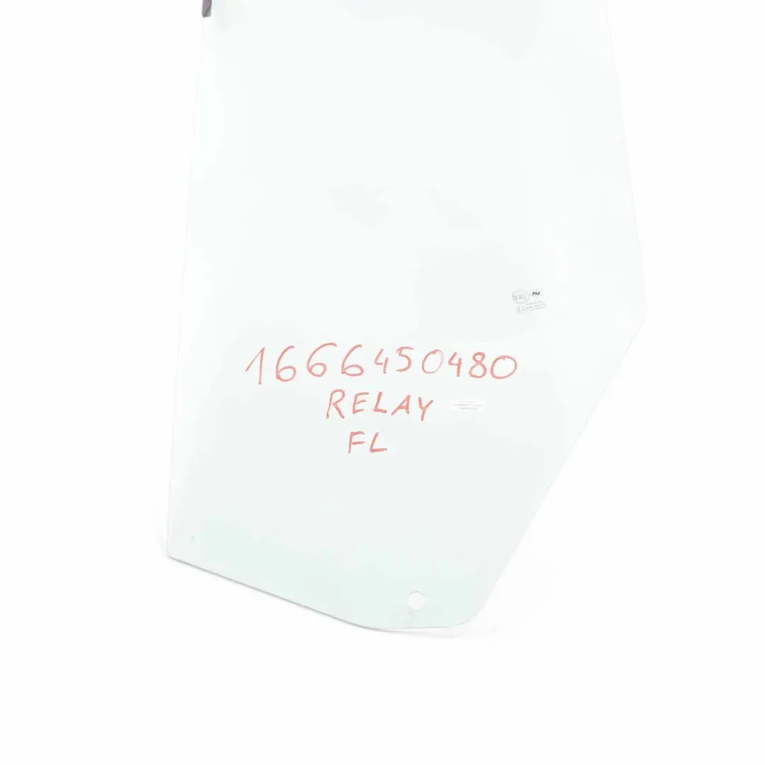  Finestrino laterale Fiat Ducato Peugeot Boxer Porta anteriore sinistra Vetro - SKU 1666450480 - Numero di parte 1666450480