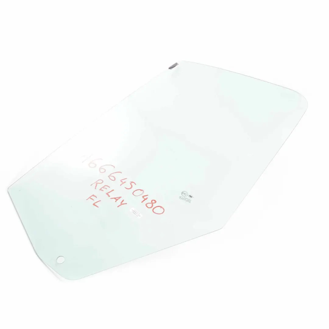 Vitre Latérale Fiat Ducato Peugeot Boxer Porte Avant gauche Verre pour à propos du numéro de pièce 1666450480 Vitre Latérale Fiat Ducato Peugeot Boxer Porte Avant gauche Verre - SKU 1666450480 - Numéro de pièce 1666450480