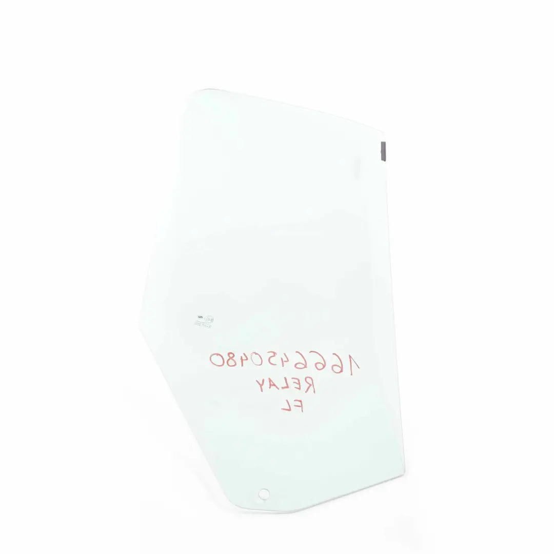Side Window Citroen Relay Peugeot Boxer Door Front Left N/S Glass to  with Part number 1666450480  Side Window Citroen Relay Peugeot Boxer Door Front Left N/S Glass - SKU 1666450480 - Part number 1666450480