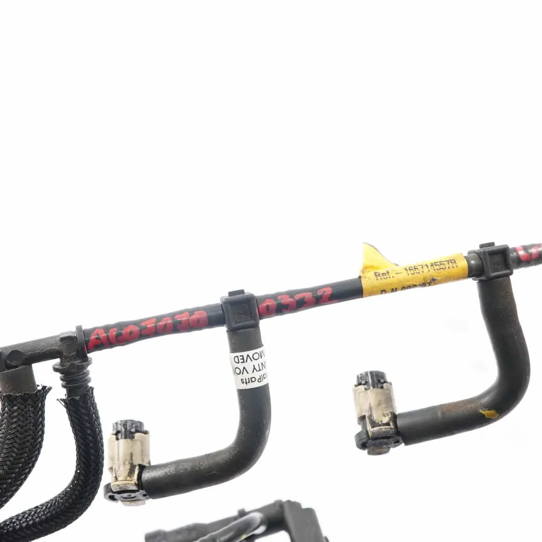 OM607 Fuel Feed Return Line Pipe Hose to Mercedes W176 C117 with Part number 166714557R Mercedes W176 C117 OM607 Fuel Feed Return Line Pipe Hose - SKU 166714557R - Part number 166714557R