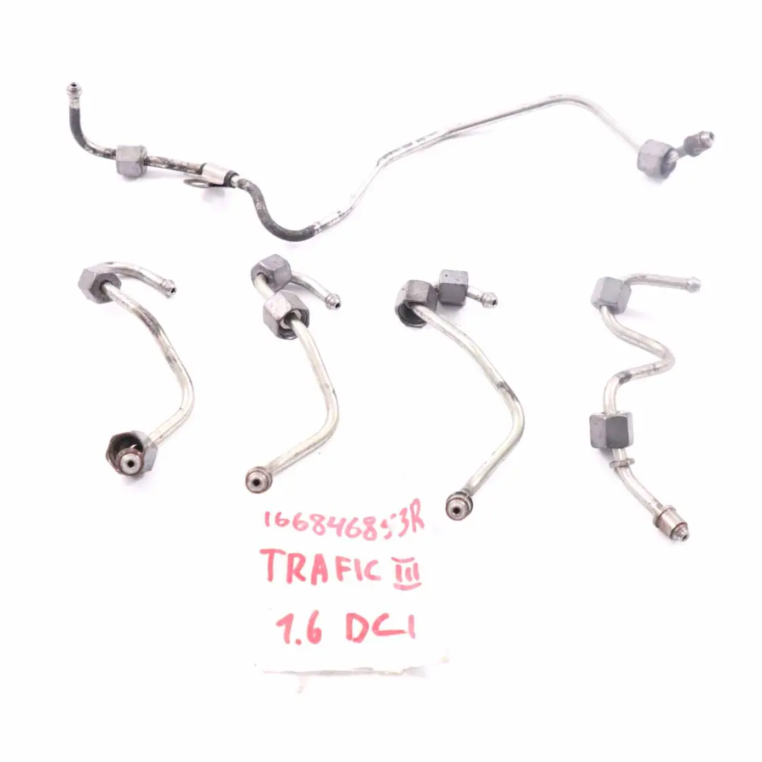 Tubi Di Pressione Tubi Iniezione Carburante Set per Renault Trafic III Dci Diesel con numero di parte 166846853R Renault Trafic III Dci Diesel Tubi Di Pressione Tubi Iniezione Carburante Set - SKU 166846853R - Numero di parte 166846853R