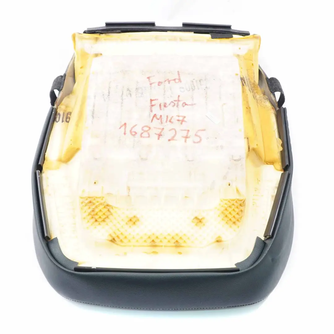 Ford Fiesta Mk7 Funda Asiento Delantero Delantero Izquierdo Cuero Negro - SKU 1687275 - Número de pieza 1687275