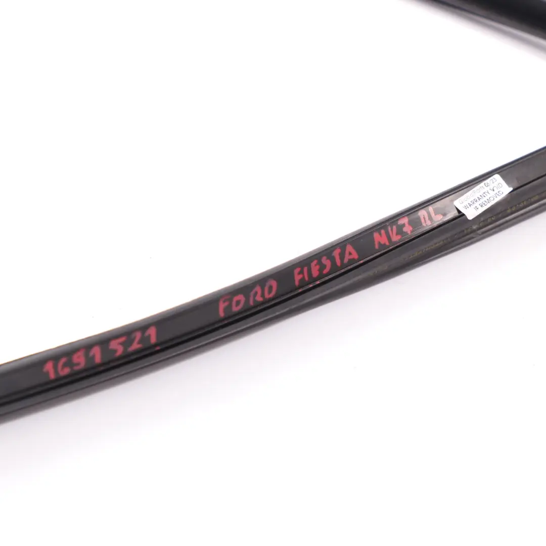 Window Weatherstrip Rear Left N/S Window Strip Seal to Ford Fiesta Mk7 with Part number 1691521 Ford Fiesta Mk7 Window Weatherstrip Rear Left N/S Window Strip Seal - SKU 1691521 - Part number 1691521