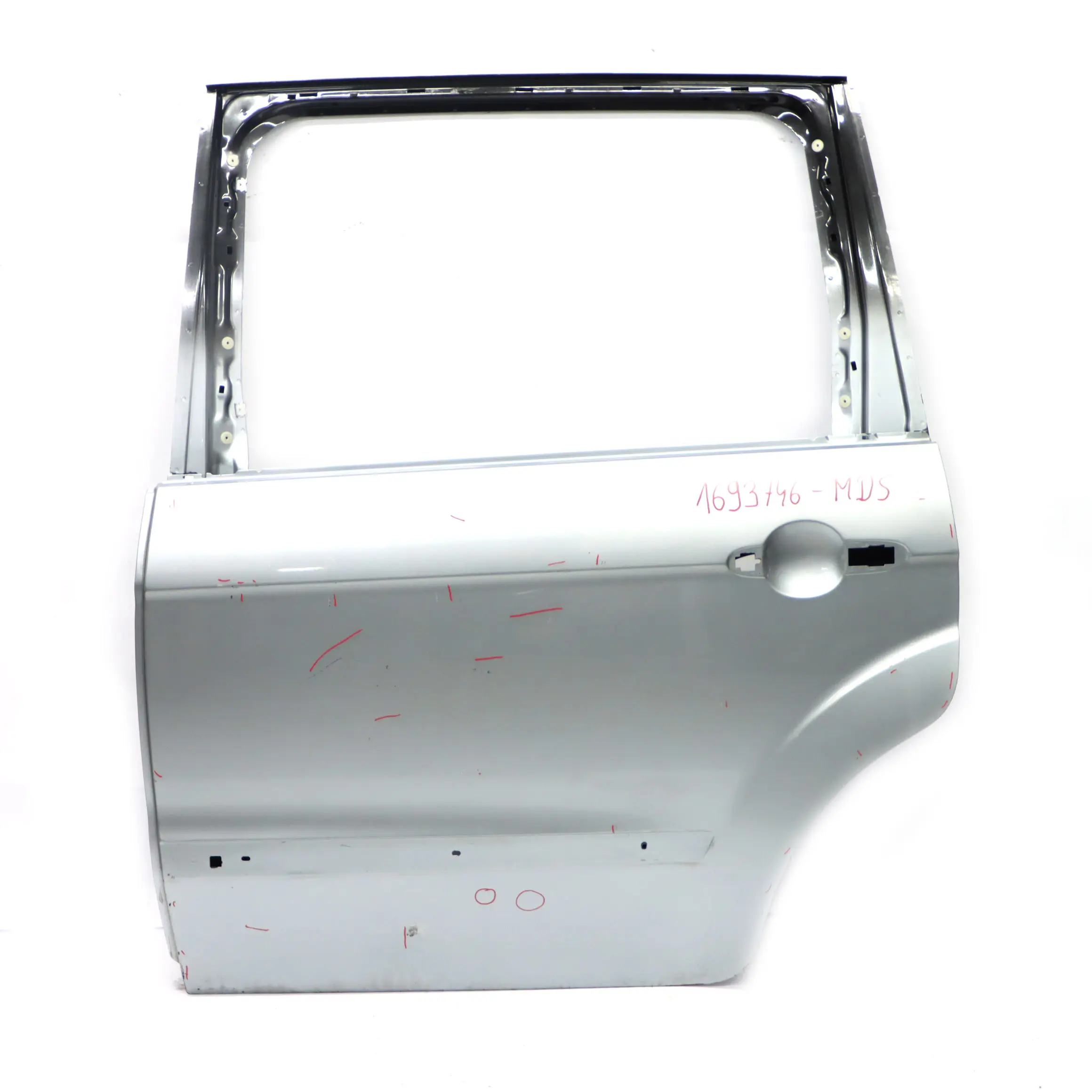 Ford S-Max Rear Door Left N/S Door Cover Shell Moondust Silver Metallic - ZJ