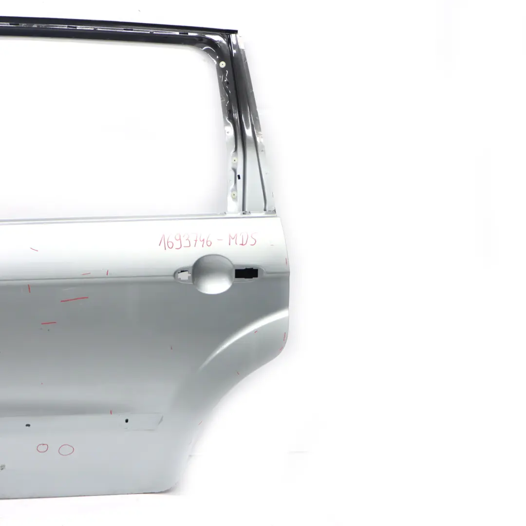 Door Left N/S Door Cover Shell Moondust Silver Metallic - ZJ to Ford S-Max Rear with Part number 1693746 Ford S-Max Rear Door Left N/S Door Cover Shell Moondust Silver Metallic - ZJ - SKU 1693746-MDS - Part number 1693746