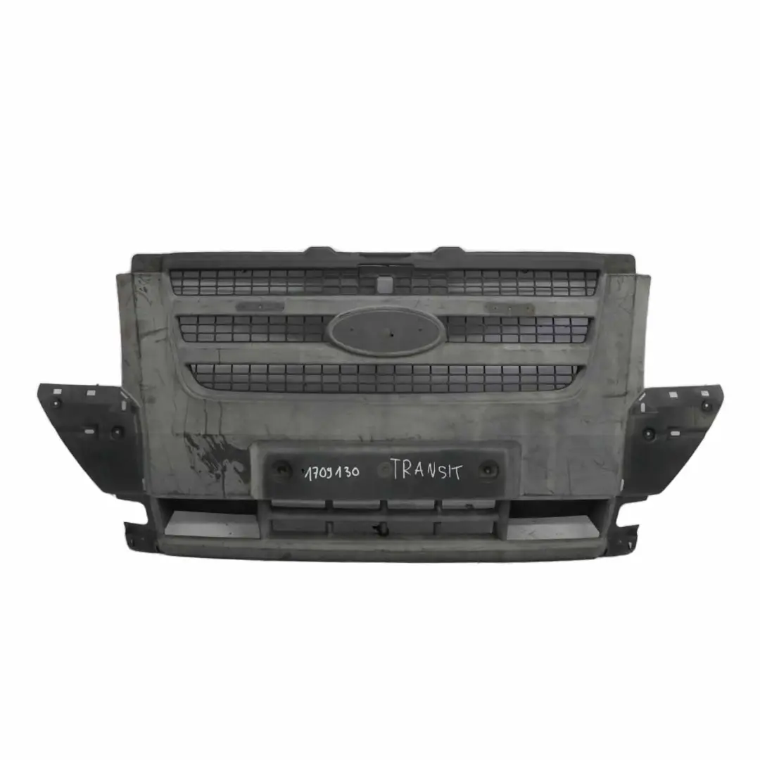Front Grille Ford Transit Mk7 Bumper Trim Panel Primed Textured Covering to with Part number 1709130 Front Grille Ford Transit Mk7 Bumper Trim Panel Primed Textured Covering - SKU 1709130 - Part number 1709130