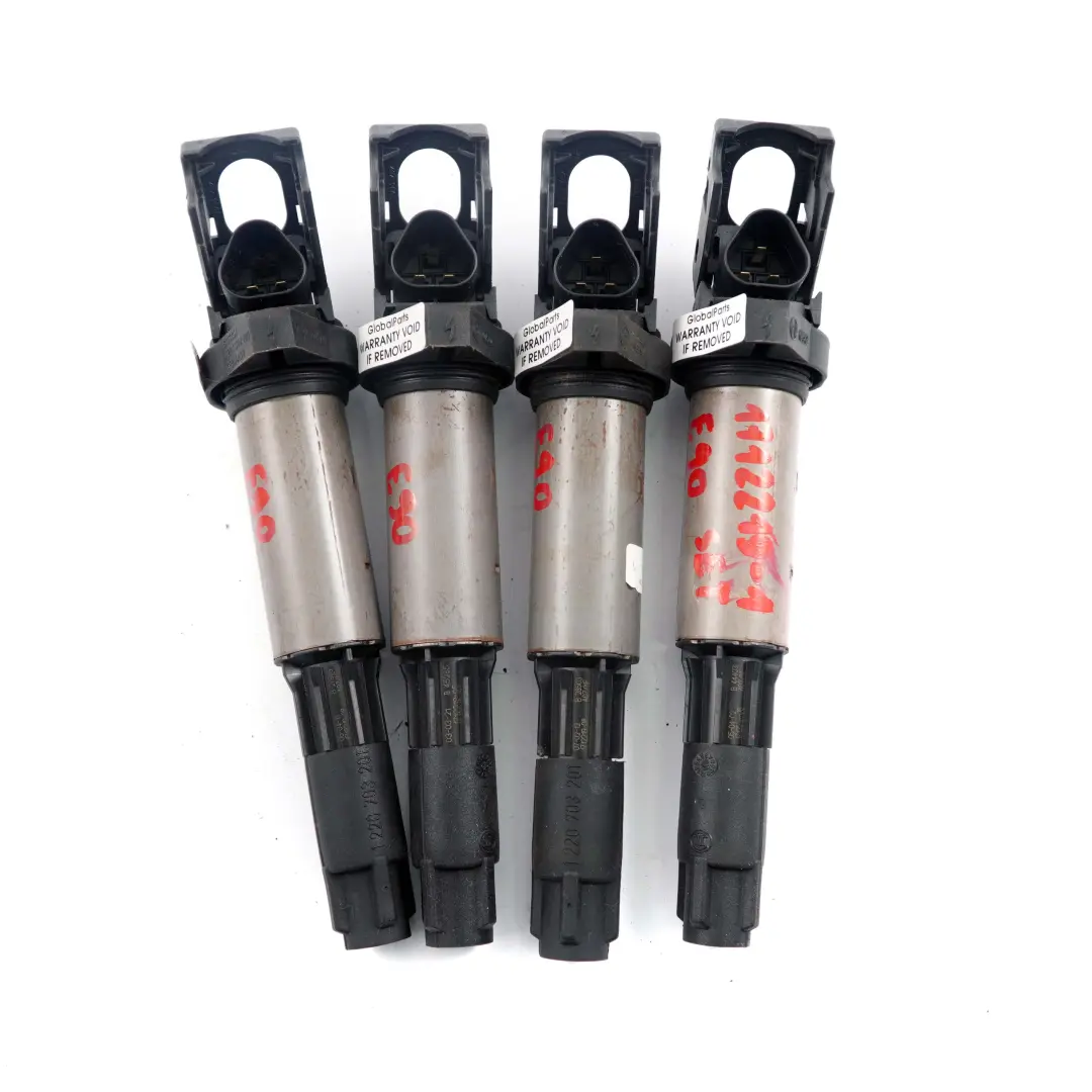 BMW 1 3 5 7 E46 E53 E60 E81 E87 E90 E91 F10 F20 F30 4x Bobine Kit - SKU 1712219-1 - Numéro de pièce 1712219