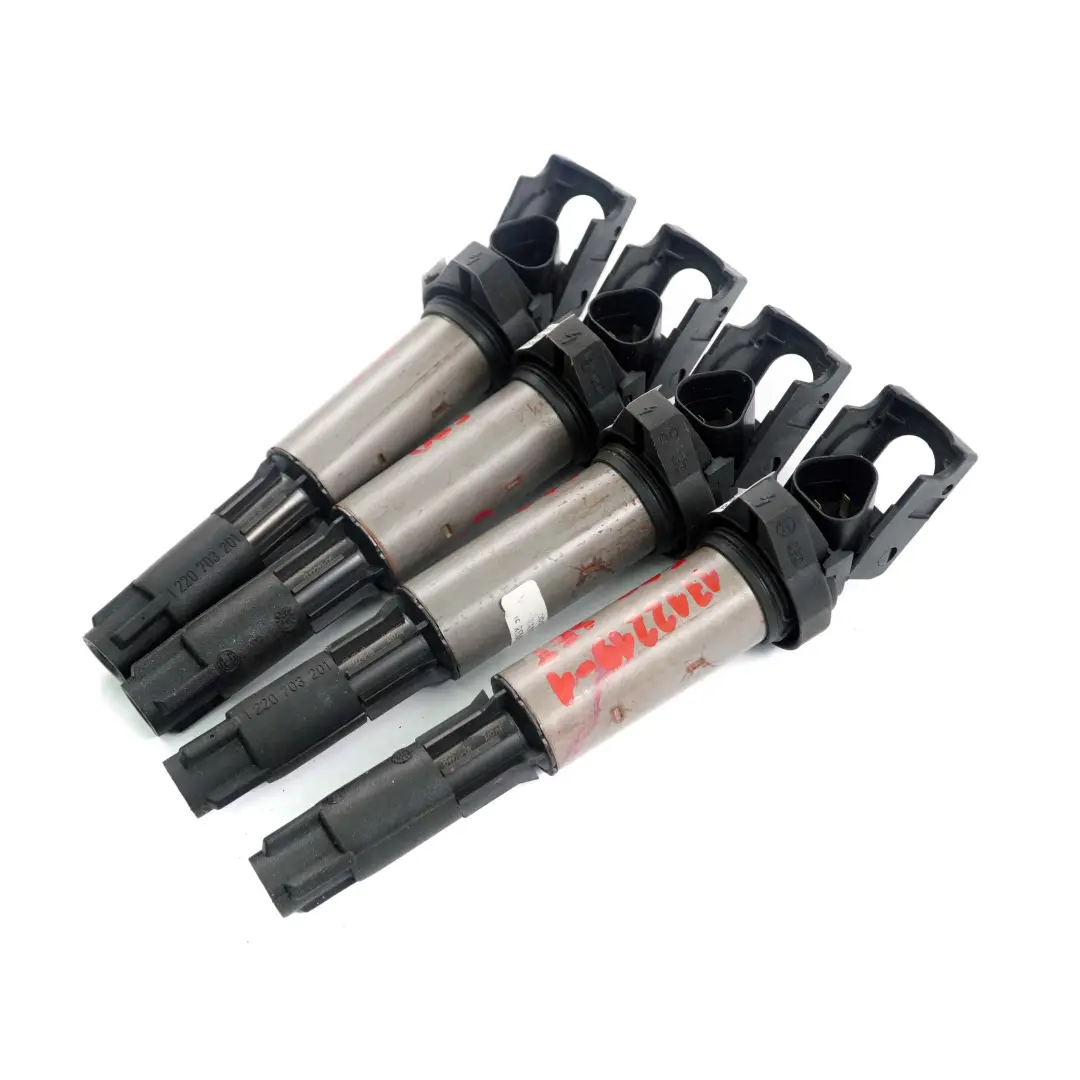 BMW 1 3 5 7 E46 E53 E60 E81 E87 E90 E91 F10 F20 F30 4x Bobine Kit - SKU 1712219-1 - Numéro de pièce 1712219