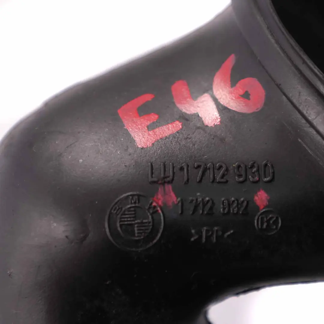 BMW E46 M52 M54 Alternador Canal Aire Conducto Admisión Tubo Inferior - SKU 1712932 - Número de pieza 1712932