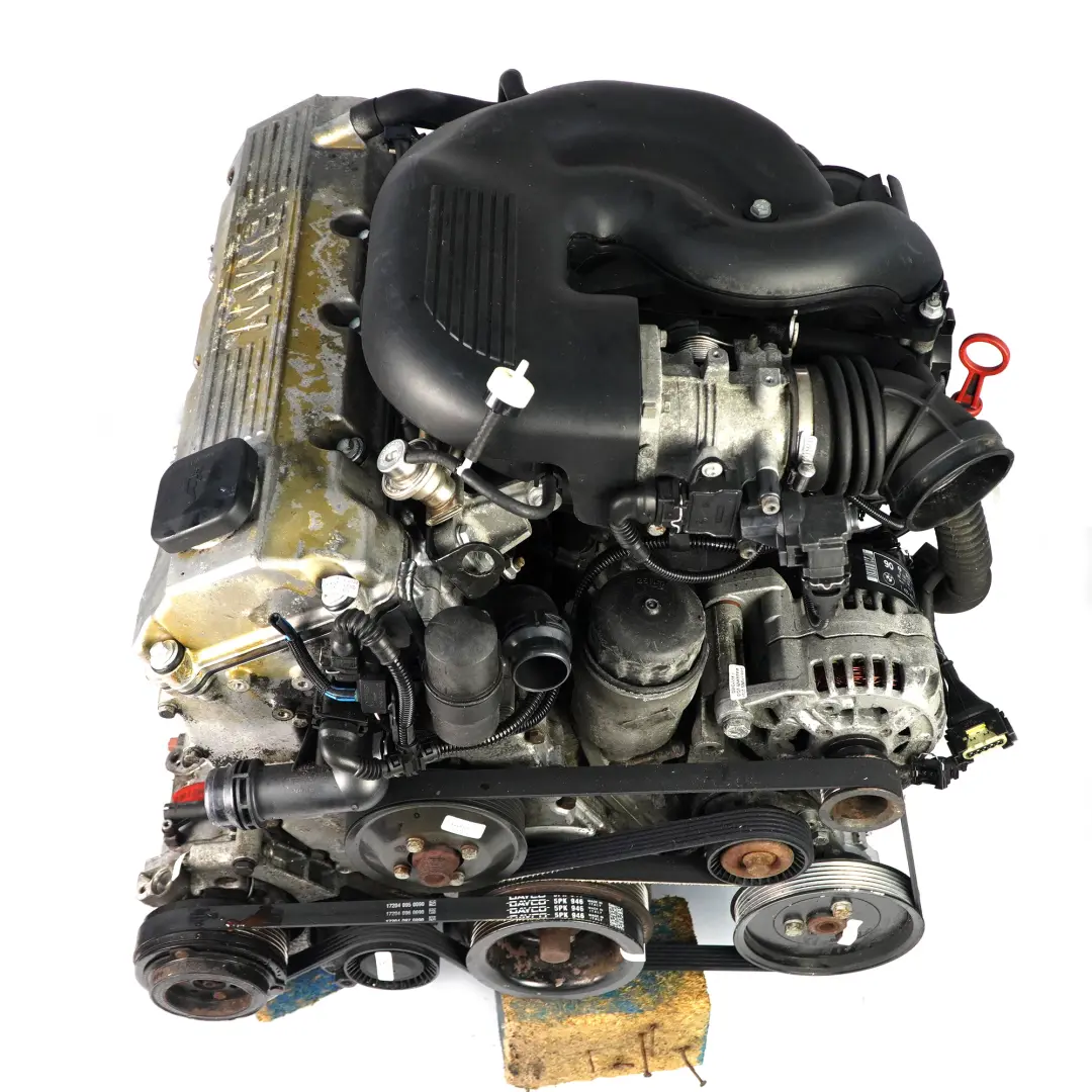 BMW E46 318i M43 Motor Desnudo 194E1 M43 B19 118HP con 169 000 km, GARANTÍA - SKU 1712973 - Número de pieza 1712973