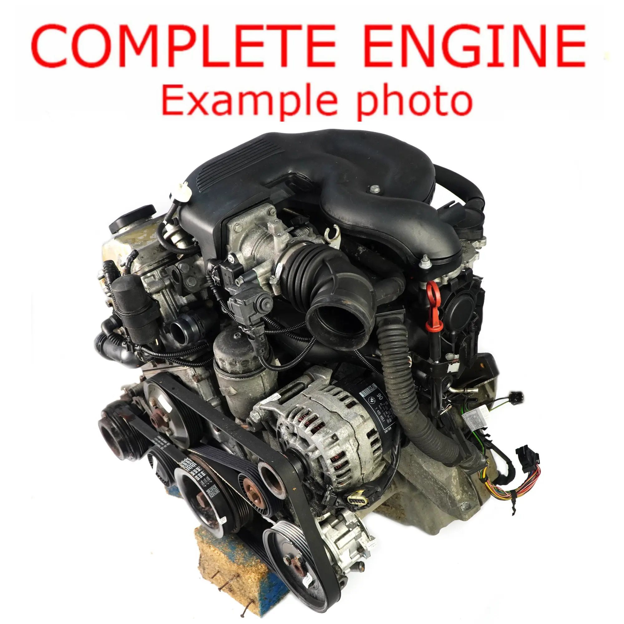 BMW E46 318i M43 Motor Desnudo 194E1 M43 B19 118HP con 169 000 km, GARANTÍA