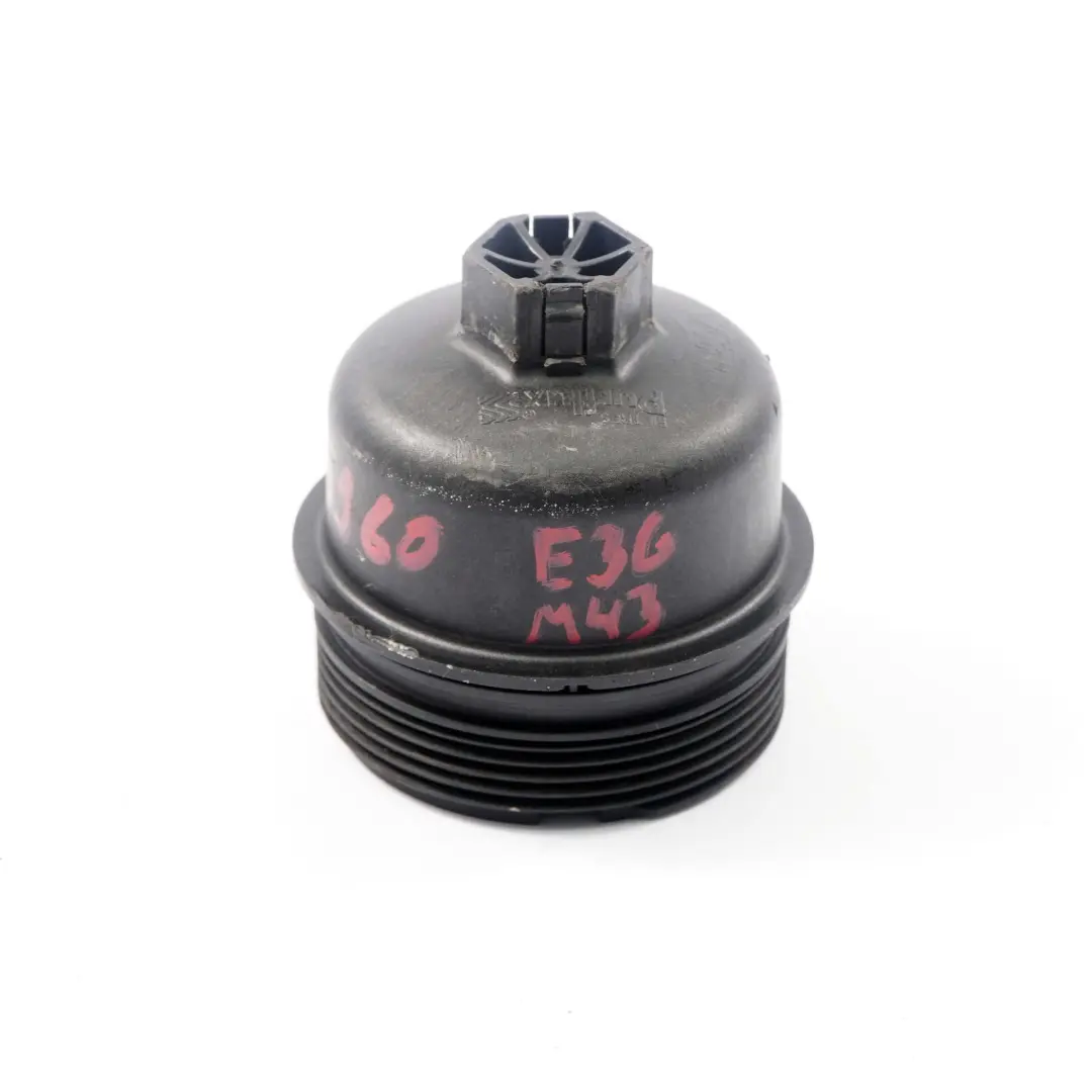 M43 M44 Tapa Filtro Aceite Motor Gasolina para BMW E30 E34 Z3 E36 E46 316i 318i M40 con número de pieza 1715960 BMW E30 E34 Z3 E36 E46 316i 318i M40 M43 M44 Tapa Filtro Aceite Motor Gasolina - SKU 1715960 - Número de pieza 1715960