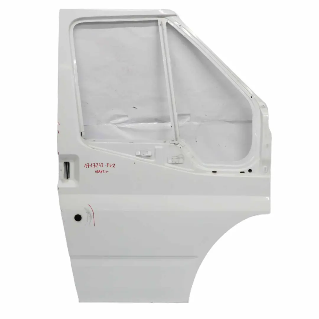 Front Door Right O/S Door Cover Shell Frozen White - Z2 to Ford Transit Mk7 with Part number 1717243 Ford Transit Mk7 Front Door Right O/S Door Cover Shell Frozen White - Z2 - SKU 1717243-FW2 - Part number 1717243