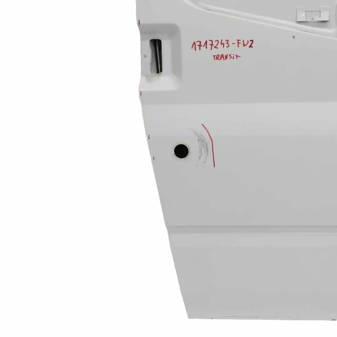 Ford Transit Mk7 Front Door Right O/S Door Cover Shell Frozen White - Z2 - SKU 1717243-FW2 - Part number 1717243