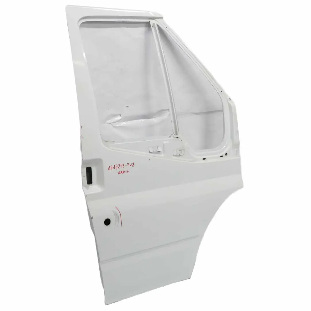Front Door Right O/S Door Cover Shell Frozen White - Z2 to Ford Transit Mk7 with Part number 1717243 Ford Transit Mk7 Front Door Right O/S Door Cover Shell Frozen White - Z2 - SKU 1717243-FW2 - Part number 1717243