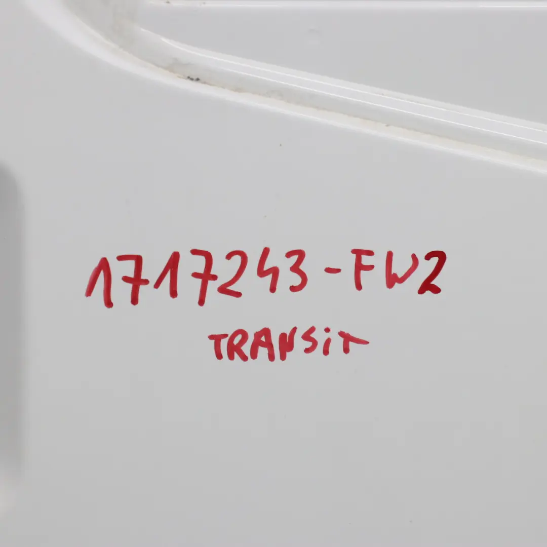 Ford Transit Mk7 Front Door Right O/S Door Cover Shell Frozen White - Z2 - SKU 1717243-FW2 - Part number 1717243