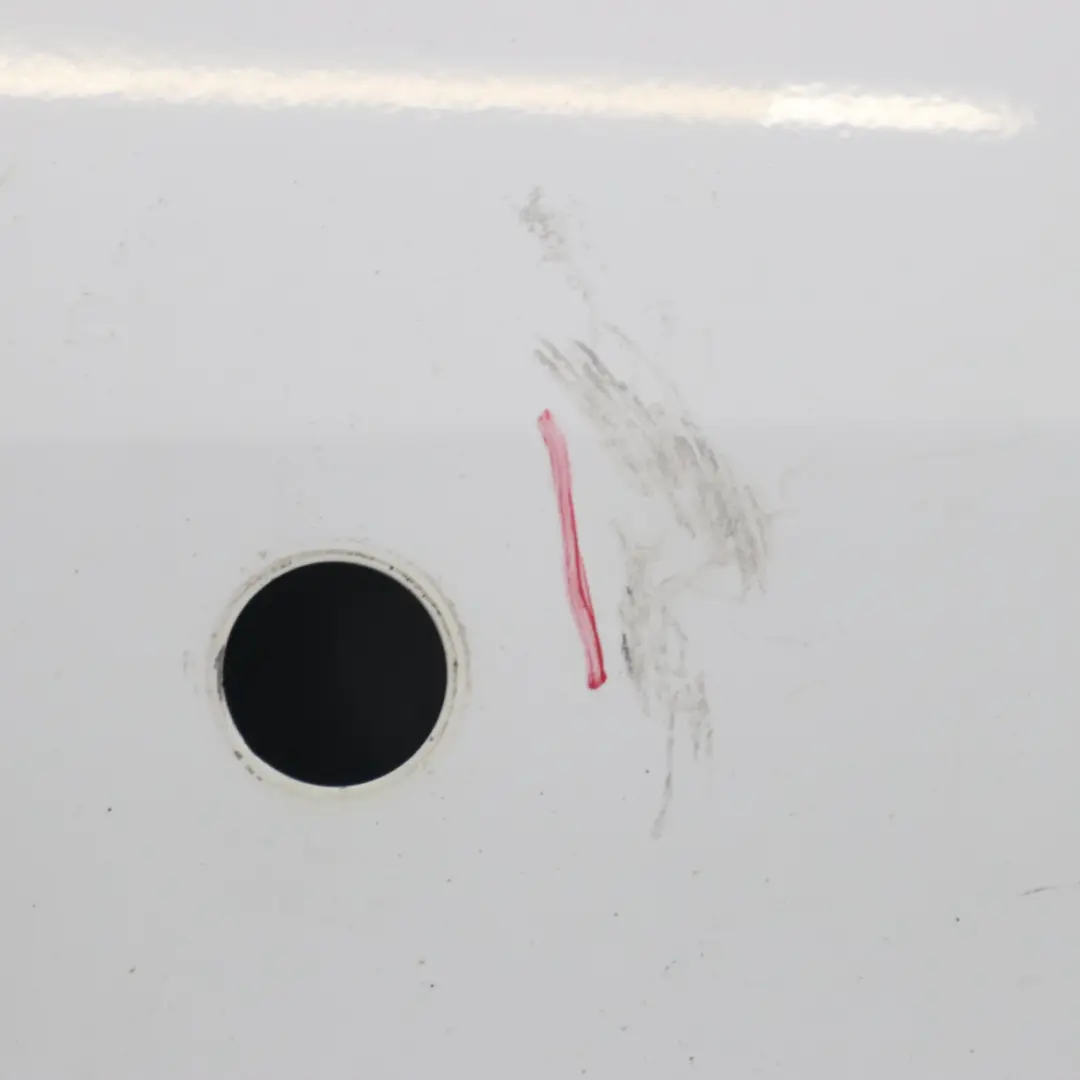 Front Door Right O/S Door Cover Shell Frozen White - Z2 to Ford Transit Mk7 with Part number 1717243 Ford Transit Mk7 Front Door Right O/S Door Cover Shell Frozen White - Z2 - SKU 1717243-FW - Part number 1717243