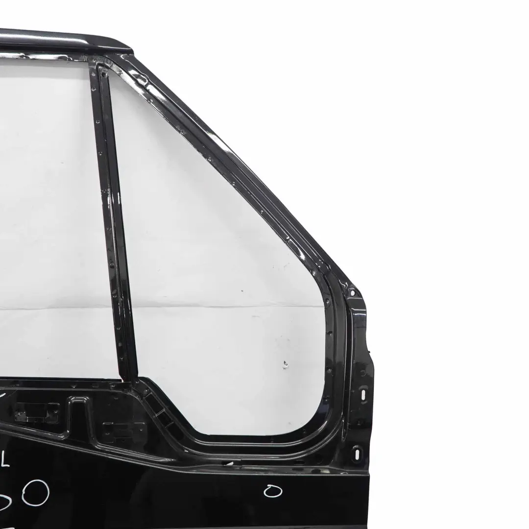 Front Door Right O/S Door Cover Shell Panther Black - D9 to Ford Transit Mk7 with Part number 1717243 Ford Transit Mk7 Front Door Right O/S Door Cover Shell Panther Black - D9 - SKU 1717243-PBL - Part number 1717243