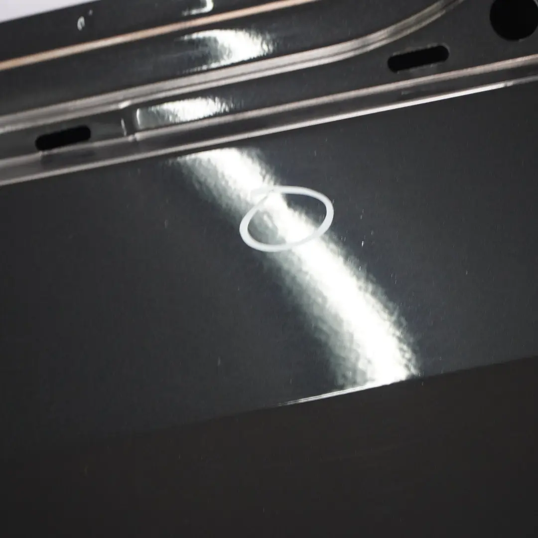 Front Door Right O/S Door Cover Shell Panther Black - D9 to Ford Transit Mk7 with Part number 1717243 Ford Transit Mk7 Front Door Right O/S Door Cover Shell Panther Black - D9 - SKU 1717243-PBL - Part number 1717243