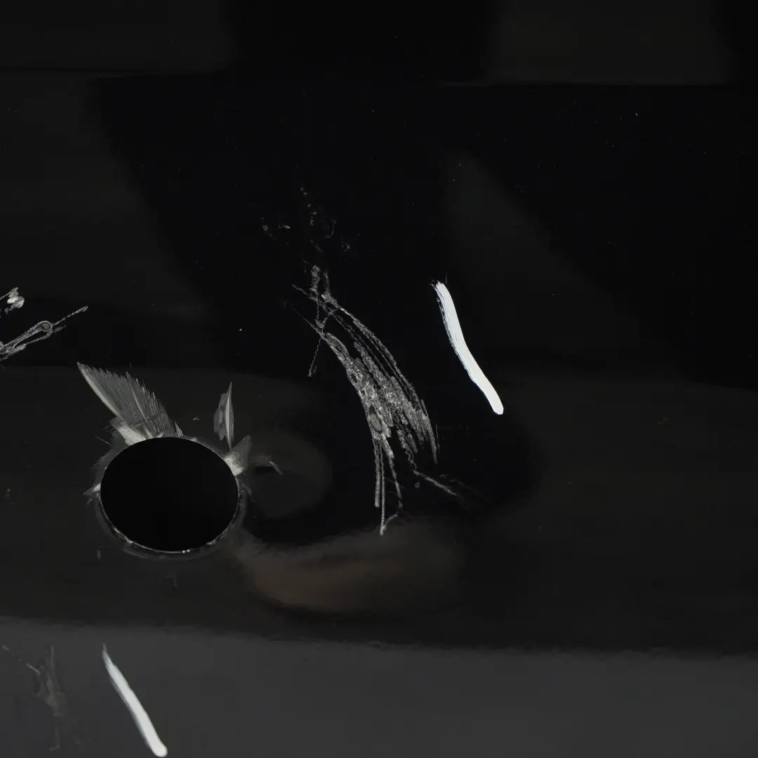 Ford Transit Drzwi Prawe Przednie Panther Black D9 - SKU 1717243-PBL - Numer Części 1717243