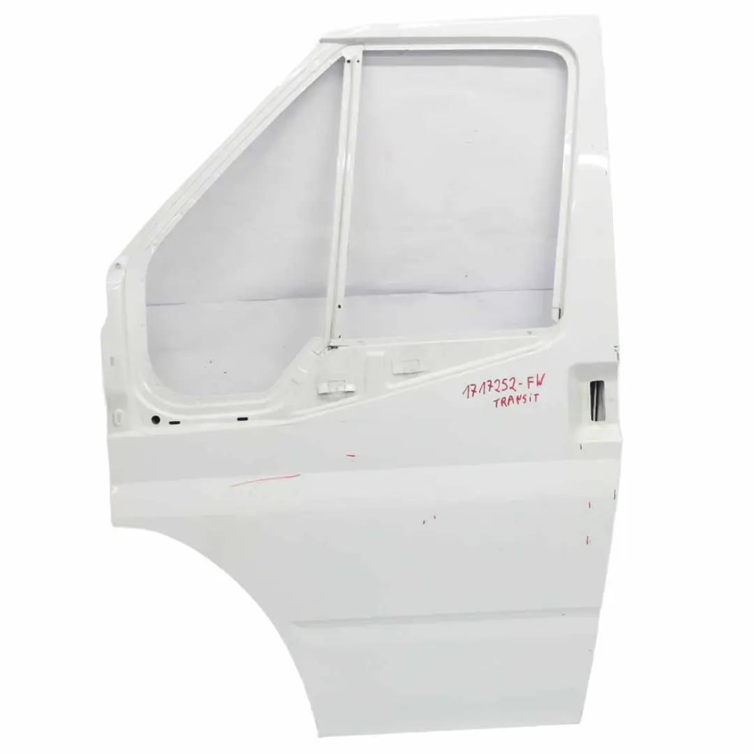 Ford Transit Mk7 Front Door Left N/S Door Cover Shell Frozen White - Z2 - SKU 1717252-FW - Part number 1717252