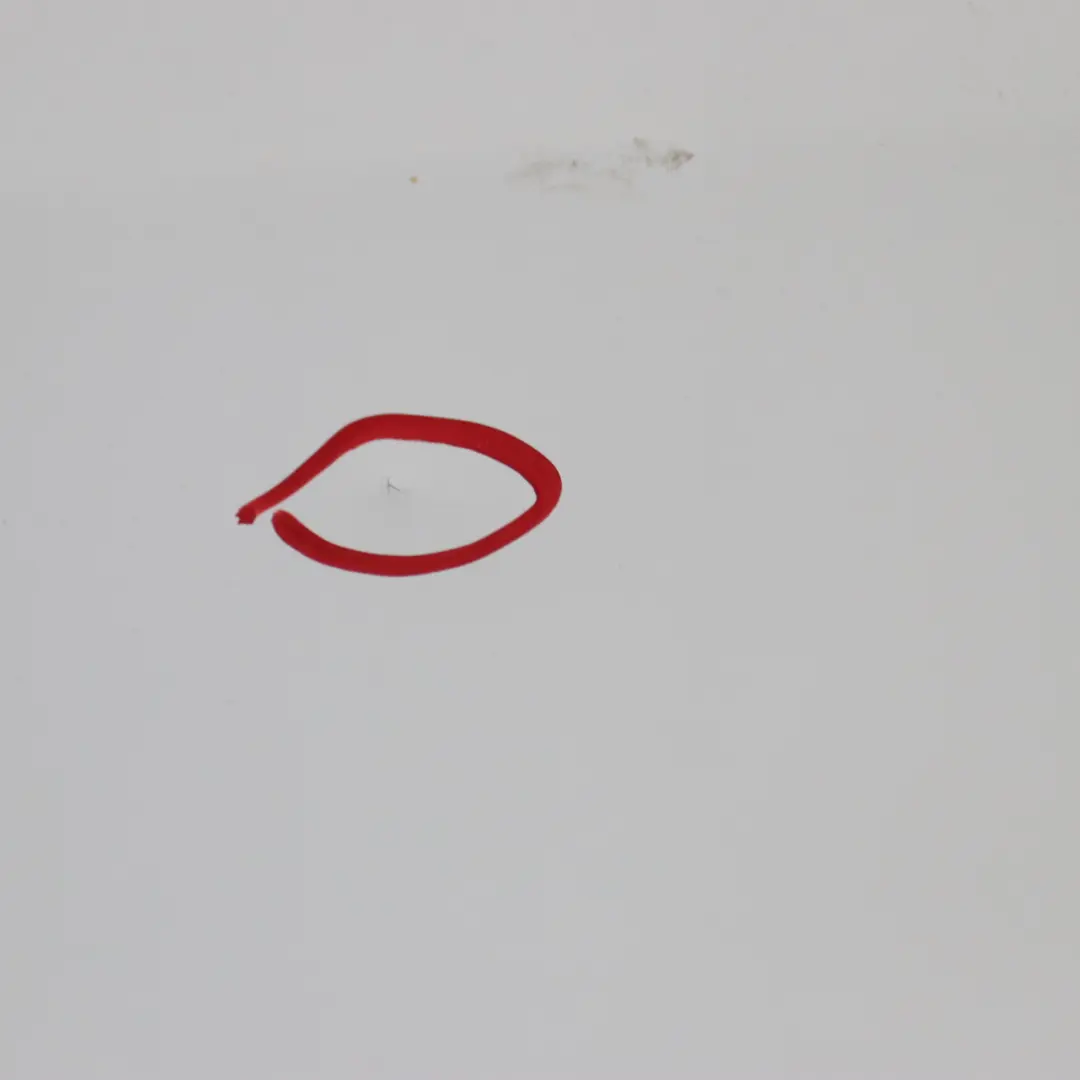 Front Door Left N/S Door Cover Shell Frozen White - Z2 to Ford Transit Mk7 with Part number 1717252 Ford Transit Mk7 Front Door Left N/S Door Cover Shell Frozen White - Z2 - SKU 1717252-FW1 - Part number 1717252