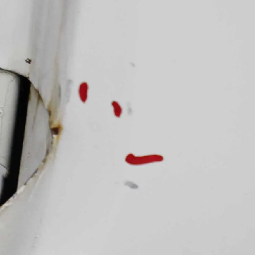 Ford Transit Mk7 Front Door Left N/S Door Cover Shell Frozen White - Z2 - SKU 1717252-FW1 - Part number 1717252