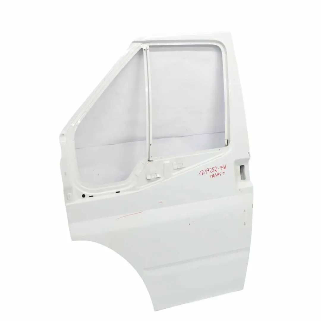 Ford Transit Mk7 Front Door Left N/S Door Cover Shell Frozen White - Z2 - SKU 1717252-FW - Part number 1717252