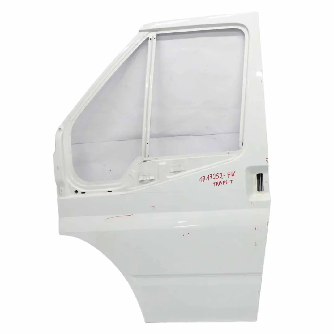 Ford Transit Mk7 Front Door Left N/S Door Cover Shell Frozen White - Z2 - SKU 1717252-FW - Part number 1717252