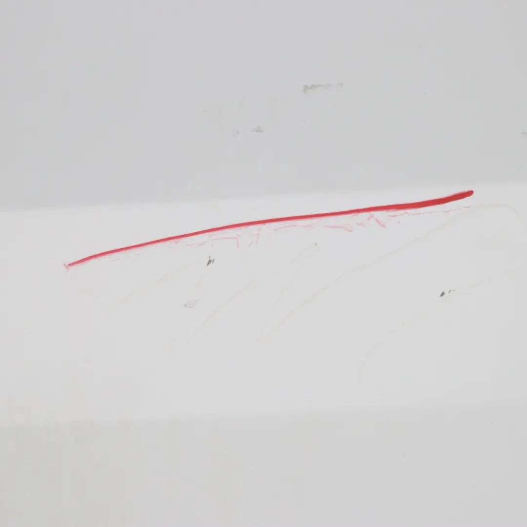 Ford Transit Mk7 Front Door Left N/S Door Cover Shell Frozen White - Z2 - SKU 1717252-FW - Part number 1717252