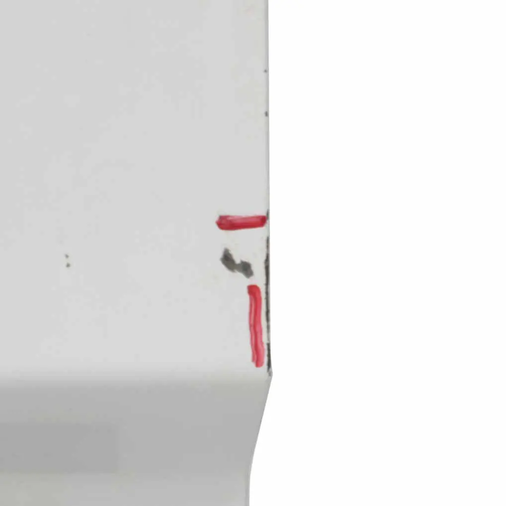 Front Door Left N/S Door Cover Shell Frozen White - Z2 to Ford Transit Mk7 with Part number 1717252 Ford Transit Mk7 Front Door Left N/S Door Cover Shell Frozen White - Z2 - SKU 1717252-FW - Part number 1717252