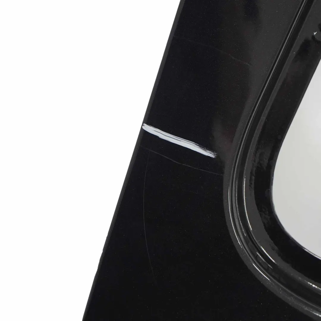 Front Door Left N/S Door Cover Shell Panther Black - D9 to Ford Transit Mk7 with Part number 1717252 Ford Transit Mk7 Front Door Left N/S Door Cover Shell Panther Black - D9 - SKU 1717252-PBL - Part number 1717252