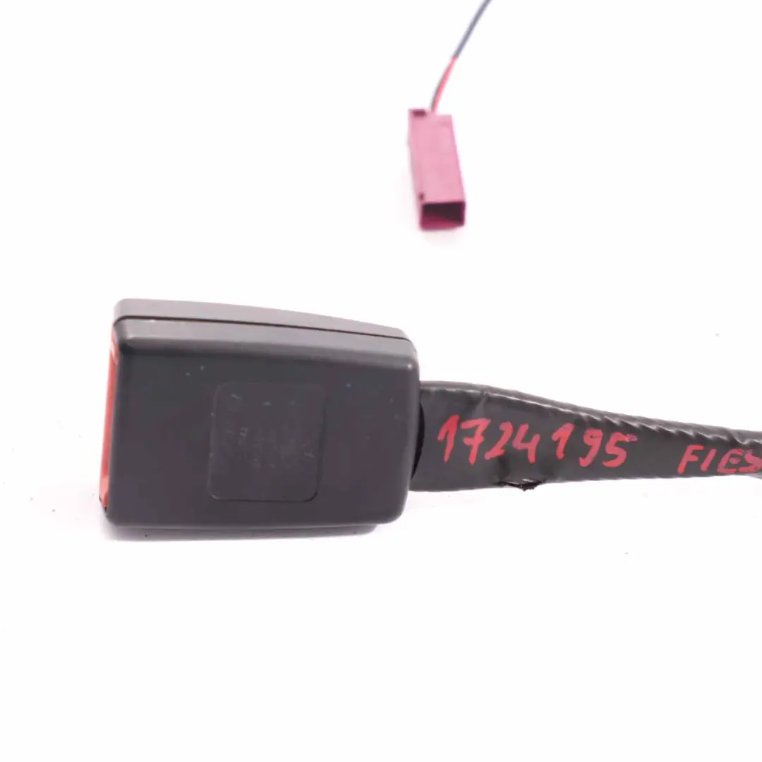 Hebilla cinturón seguridad Pestillo delantero izquierdo para Ford Fiesta MK7 con número de pieza 1724195 Ford Fiesta MK7 Hebilla cinturón seguridad Pestillo delantero izquierdo - SKU 1724195 - Número de pieza 1724195