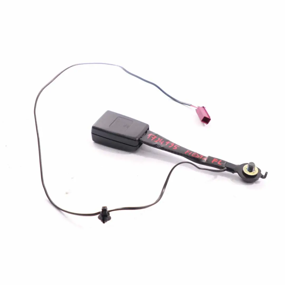 Boucle de Ceinture de Loquet de siège avant gauche pour Ford Fiesta MK7 à propos du numéro de pièce 1724195 Ford Fiesta MK7 Boucle de Ceinture de Loquet de siège avant gauche - SKU 1724195 - Numéro de pièce 1724195