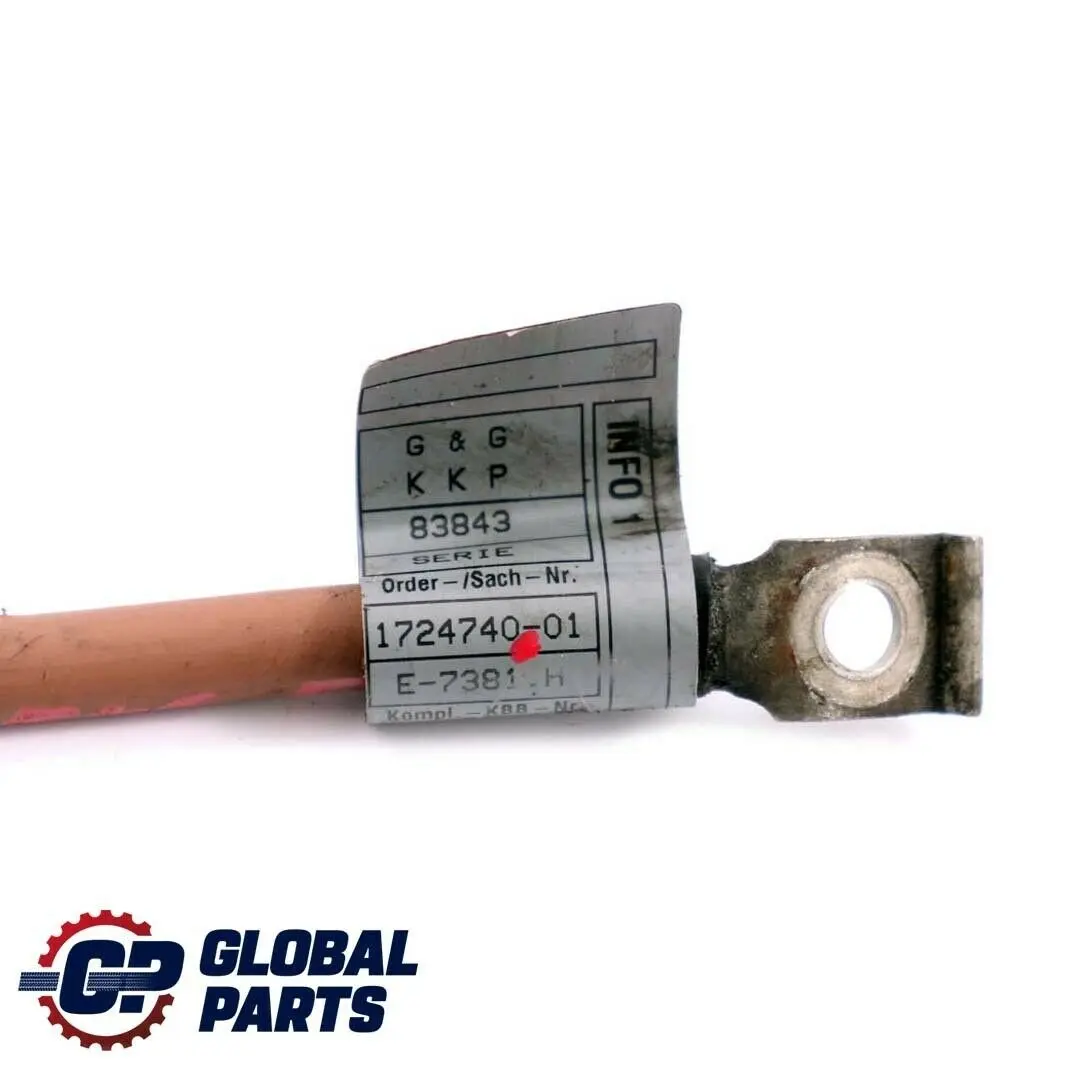 BMW 3 E36 E39 E46 Motor De arranque el?ctrico Cable De tierra - SKU 1724740 - Número de pieza 1724740