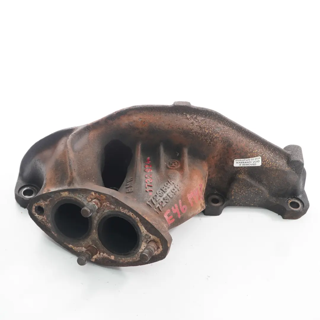 Collecteur Bmw E36 E46 M43 Sortie de gaz collecteur d'échappement moteur pour à propos du numéro de pièce 1732924 Collecteur Bmw E36 E46 M43 Sortie de gaz collecteur d'échappement moteur - SKU 1732924 - Numéro de pièce 1732924