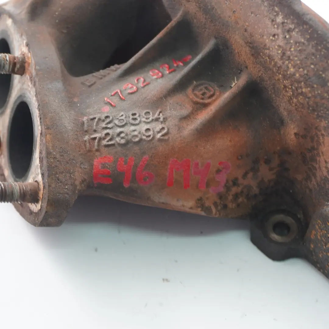  Collecteur Bmw E36 E46 M43 Sortie de gaz collecteur d'échappement moteur - SKU 1732924 - Numéro de pièce 1732924