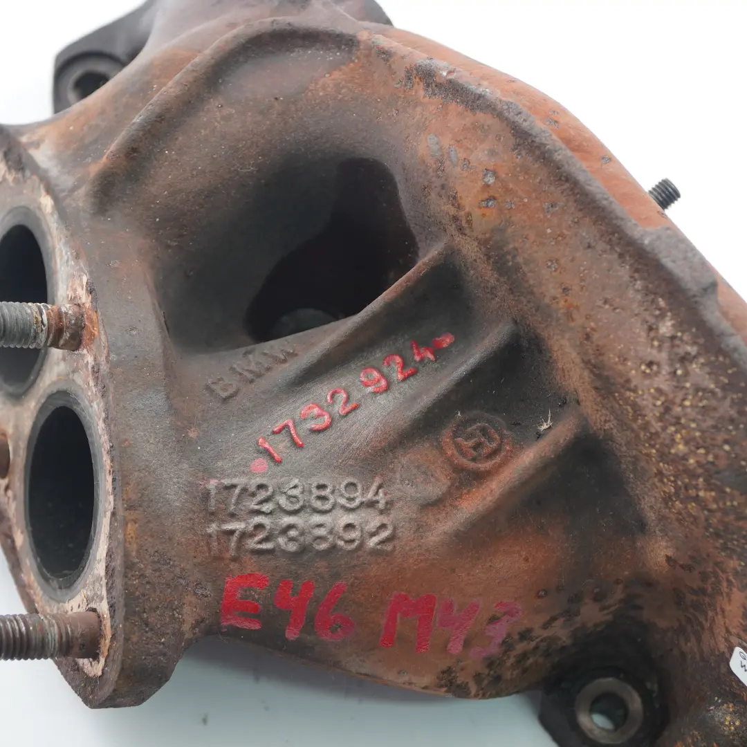  Múltiple Bmw E36 E46 M43 Motor Múltiple de Escape Salida de Gas - SKU 1732924 - Número de pieza 1732924