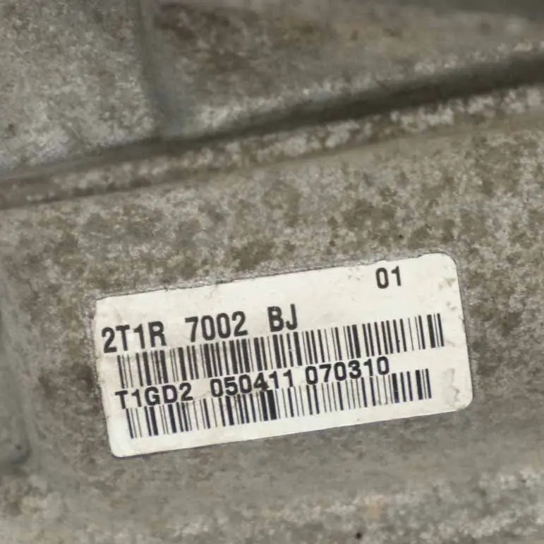 TC7 Boîte de vitesses manuelle MTX75 2T1R7002BJ GARANTIE pour Ford Transit Connect à propos du numéro de pièce 1735610 Ford Transit Connect TC7 Boîte de vitesses manuelle MTX75 2T1R7002BJ GARANTIE - SKU 1735610 - Numéro de pièce 1735610